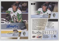 2017-18 Upper Deck CHL Auto Parker Kelly #58 Auto