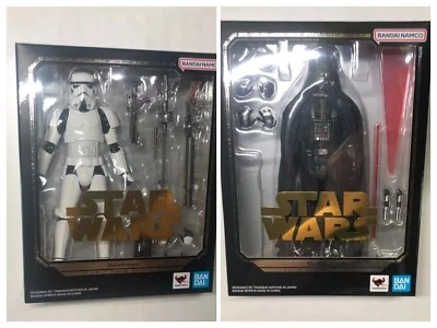 S.H.Figuarts Darth Vader ＆ Stormtrooper Classic Ver. (STAR WARS: A New Hope) SHF - Image 1 of 4