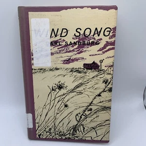 Wind Song. Illustrated by William A. Smith by Carl SANDBURG 1960 HC- Ex-Library - Foto 1 di 13