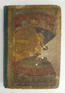 Antique Webster's Little Folks' Speaker children's school book 1987 De Witt - Bild 1 von 9
