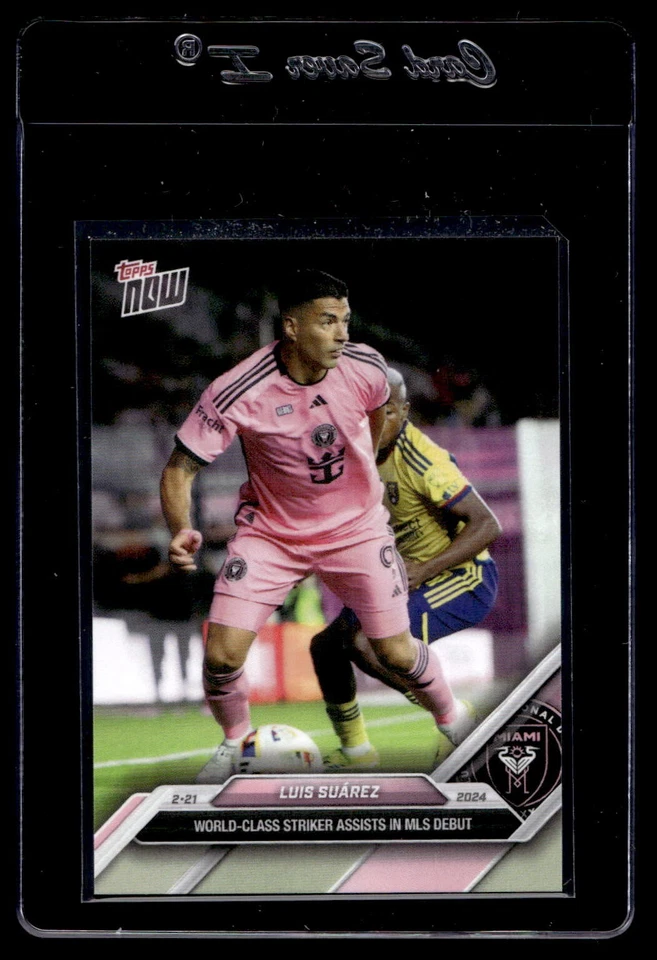 2024 Topps Now MLS #3 Luis Suarez Inter Miami - Image 1 of 1