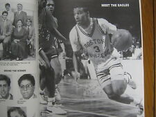 DANA BARROS/JIM O'BRIEN Signed 1988-89 Boston College Basketball Guide(22 Signed
