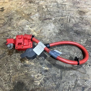 10-16 OEM BMW F02 F06 F10 F13 M6 Battery Plus Pole Terminal Positive Red Cable - Picture 1 of 8