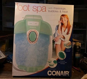 CONAIR FOOT SPA WITH BUBBLES MASSAGE AND HEAT MODEL FB 30 - Picture 1 of 1