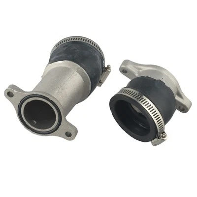 High Performance Intake Manifold Set for CX500 CX500C 2pcs Carburetors - Image 1 of 4