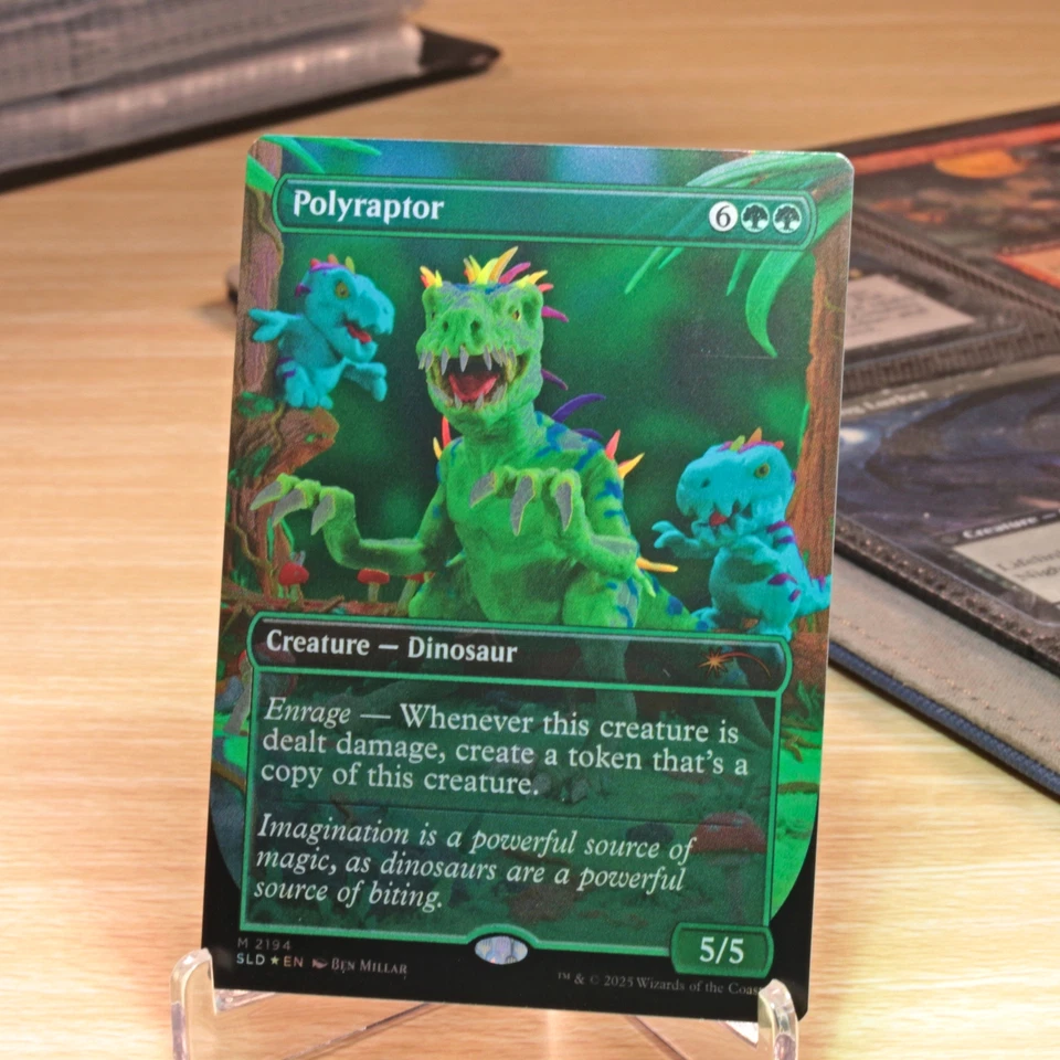 Polyraptor M Foil #2194 | SLD Secret Lair x Play-Doh | MTG - Image 1 of 1