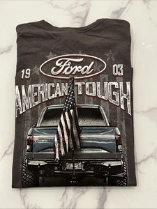 Herren Grafik T Short Ford But Tough Trucks And Flags Amerika - Bild 1 von 2