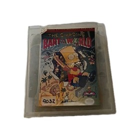 Nintendo NES the Simpsons Bart vs the World Video Game