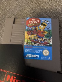 The Simpsons Bart vs the Space Mutants Nintendo NES Classic Game