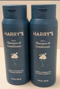 Harry's Herren 2-in-1 Shampoo und Conditioner sanft & erfrischend, 14 fl oz 2 pac - Bild 1 von 4