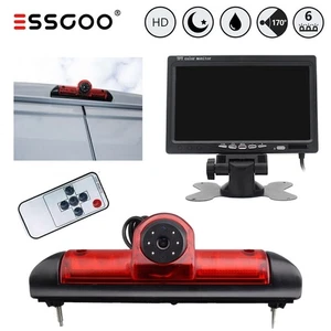 ESSGOO 7" Monitor + Bremsleuchte Einparkkameras Für Peugeot Boxer Citroen Jumper - Bild 1 von 12