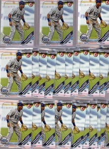 2019 Bowman Draft WANDER FRANCO Prospect PAPER Base #BD-93 LOT X 25 Rays - Picture 1 of 1