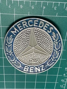 Mercedes-Benz 1972-89 Vintage R 107 METAL Hood Ornament Emblem Badge Star - Bild 1 von 10