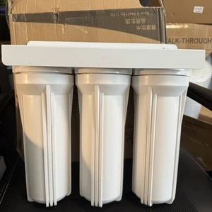 External RV Filter System RV Water Filter Store System Install with Bracket, 3-S - Picture 1 of 13