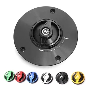 Black REVO-B Quick Lock Fuel Cap For GSX-R 600/750 14 15 16 17 18 19 20 21 22 23 - Bild 1 von 5