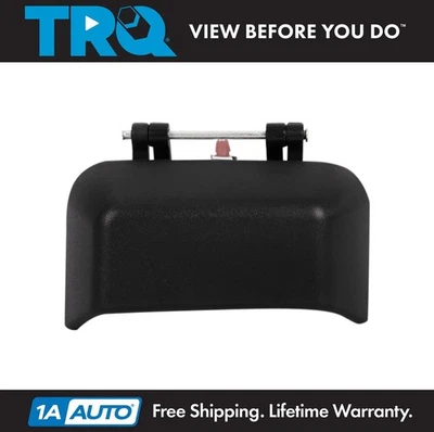 TRQ Rear Left Exterior Door Handle Black For 2007-2015 Jeep Compass Foto 1 de 3