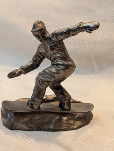 Michael Ricker Pewter 1997 Pro Snowboarder. - Picture 1 of 12
