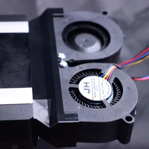 Graphics Card Dual Turbine Heat Blower fan Fits Nvidia Tesla P40 M40 P100 V100 - Afbeelding 1 van 4