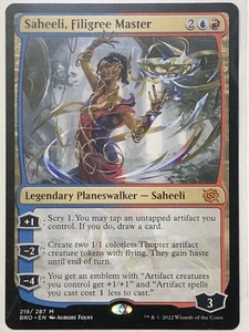 MTG TCG - Saheeli, Filigree Master 219/287 BRO - LP To NM (Free Shipping $5+) - Picture 1 of 2