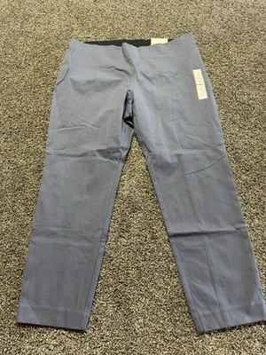 A New Day Women's Pants Size 16 High Rise Fitted Hip Skinny Ankle NEW Flex  Gray - Image 1 of 4