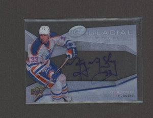 2008-09 Upper Deck Ice Glacial Graphs Autograph #GGMC Marty McSorley   *22230