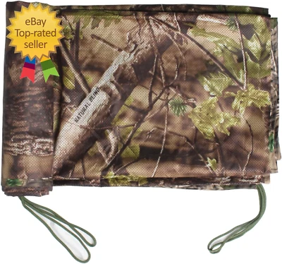 One Way See through Camouflage Mesh Camo Netting Material for Hunting - Image 1 of 4