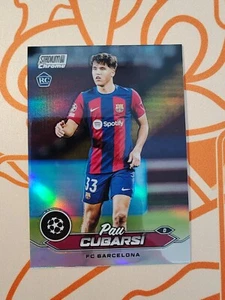 2024 Topps Stadium Club Chrome Refractor RC Pau Cubarsi - Picture 1 of 2