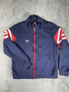 vintage umbro fleece full zip Large Logo On The Sleeve Size XL - Picture 1 of 10