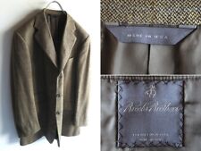 Brooks Brothers Wool Tweed Change Pocket 3B Tailored Jacket 44 2Xl Large Size