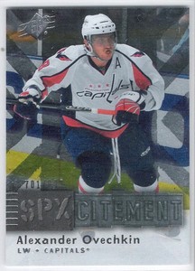 2009-10 SPx SPxcitement Alexander Ovechkin #701/999