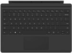 Black - Surface Pro Type Cover Keyboard for Microsoft Surface Pro 7, 6, 5, 4 - Picture 1 of 1