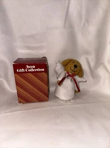 Vintage 1987 Avon Gift Collection Angel Animal ornament puppy - Picture 1 of 3