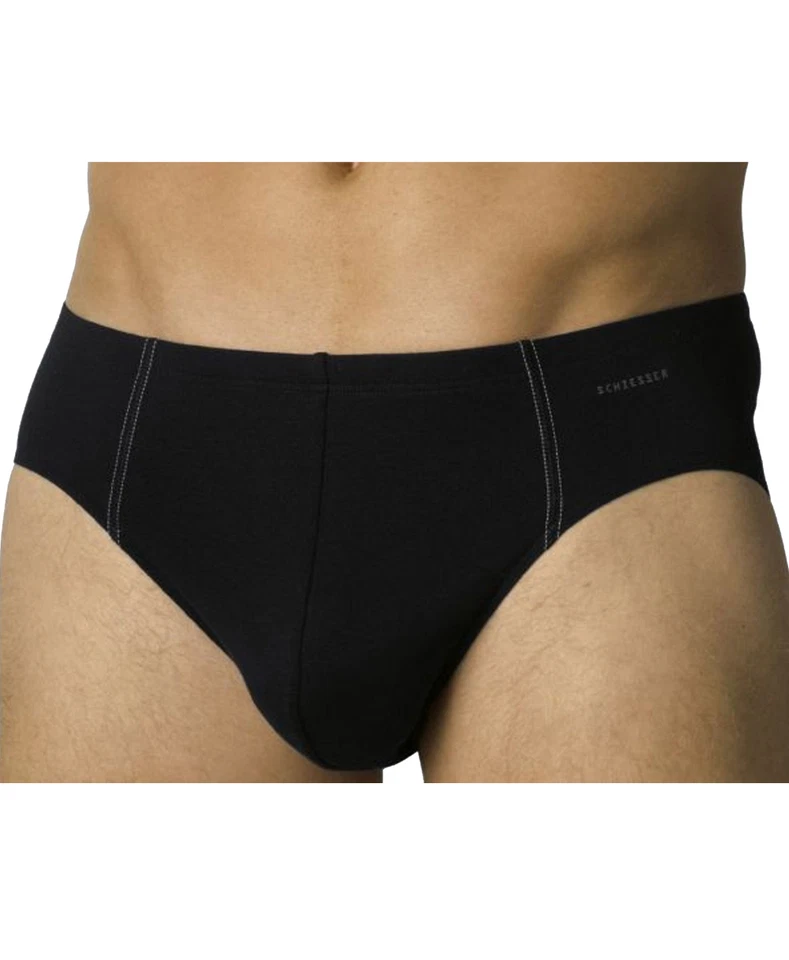Schiesser 205221-000 L Slips L 3Pack - Schwarz