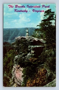 Postal de The Breaks Interstate Park Kentucky-Virginia 1C-K142 sin publicar - Imagen 1 de 2