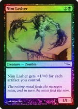 Nim Lasher FOIL Mirrodin NM Black Common MAGIC THE GATHERING MTG CARD ABUGames