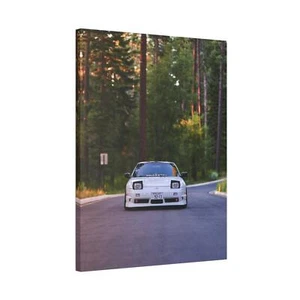 Nissan 240sx Type X High Resolution Museum Quality Vertical Car Canvas Print #00 - Picture 1 of 10