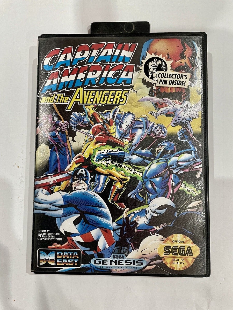 Captain America and The Avengers SEGA Video Games for sale Captain America and The Avengers SEGA Video Games for sale