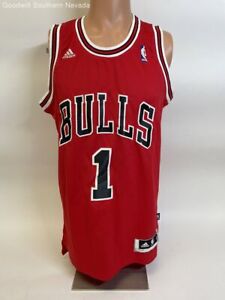 Adidas Men's Derrick Rose Bulls Basketball Jersey - Size Small