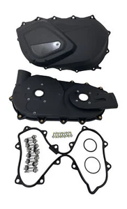 Belt Cover Inner & Outer Clutch Cover Kit Fits Can Am 420612304 420611397 - Picture 1 of 4