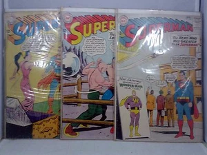 DC Comics Superman 163 164 165 Silver Age - Picture 1 of 11