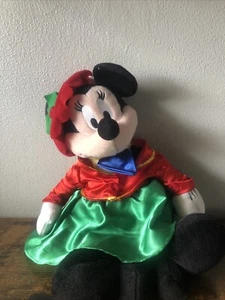 Disney Holiday Minnie Mouse Christmas Carol Plays Music And Moves 2002 - Picture 1 of 12