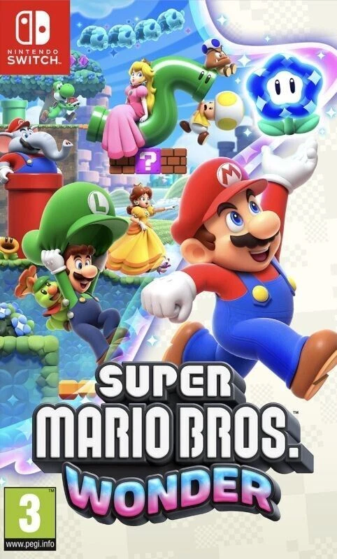 Super Mario Bros. Wonder (Nintendo Switch, 2023) Brand New,Free Delivery  - Image 1 of 1