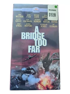 A Bridge Too Far - SEALED (VHS, 1977/1996, 2-Tape Set) SEAN CONNERY - Picture 1 of 3