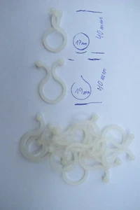 Kabel,Clips,Blumen, Kabeldriller Kabelbündel bis 17mm 25 Stk Tomaten Garten Tran - Bild 1 von 5