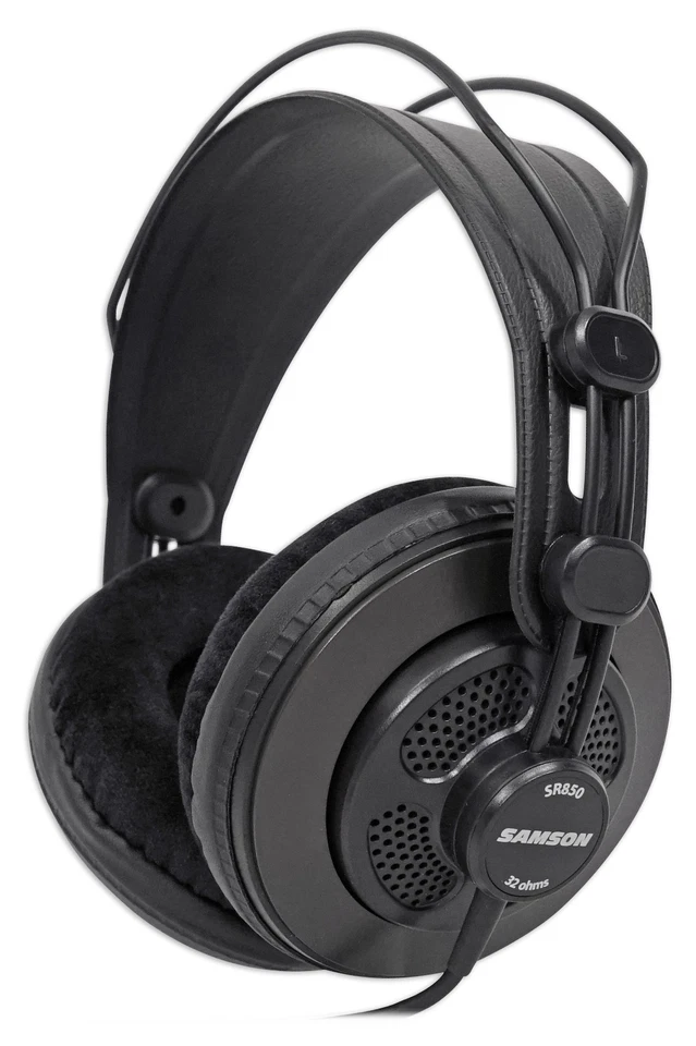 Samson SR850 Professional Semi-open Studio Reference Monitoring Headphones - Image 1 of 4