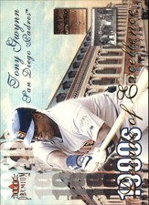 2001 Fleer Premium Decades of Excellence #43 Tony Gwynn - NM-MT