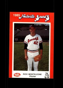 1985 Hills Nashville Sounds #NNO Rich Monteleone