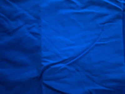 Fabric  Royal  Blue  Woven Broadcloth type 42" wide -  3.75 yards long - Image 1 of 3