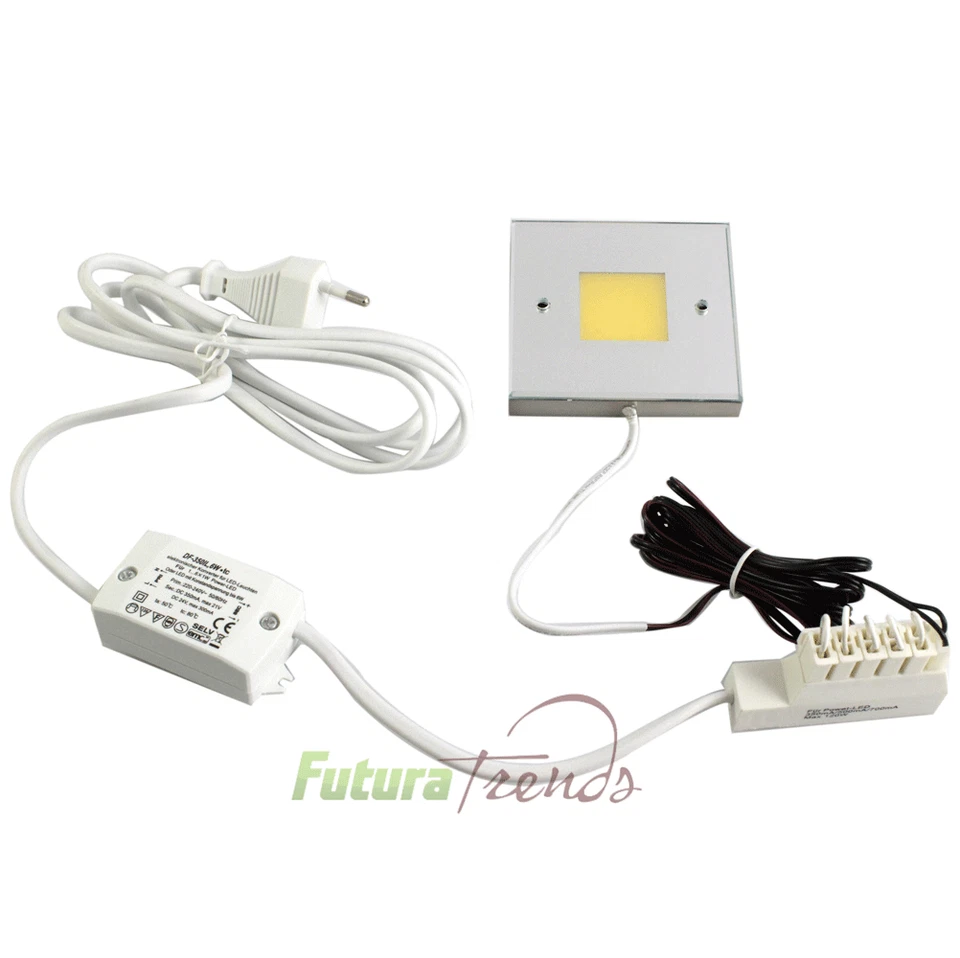 Led COB Aufbau-, Unterbauleuchte, Möbelleuchte, Küchenunterbauleuchte 5,5W SET  - Bild 1 von 4