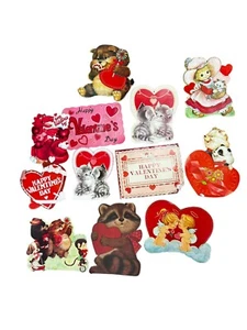 Valentinstag Urlaub Vintage Karton Stanzdeko Posten - Bild 1 von 16